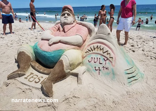 Chris christie beach photo