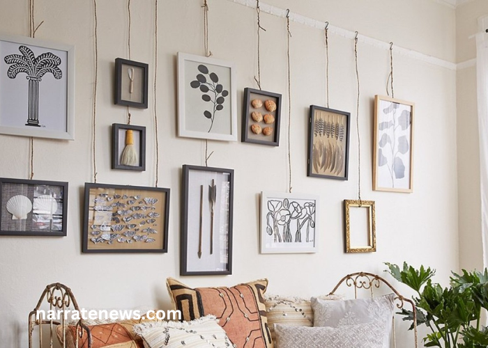 How to hang pictures on plaster walls