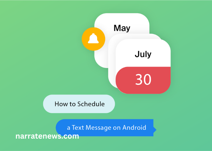 How to schedule a text message